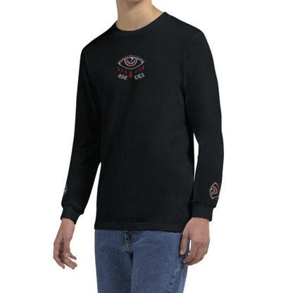 Crimson Sorrow Embroidered Unisex Longsleeve T-shirt