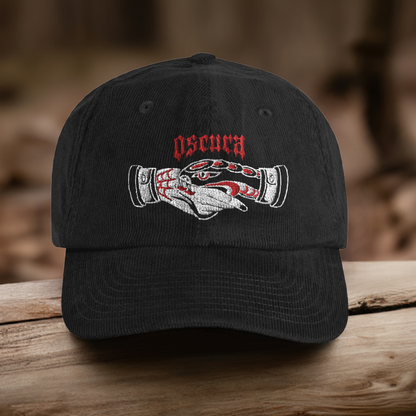 Bite Of Betrayal Embroidered Heritage Courdroy Dad Hat