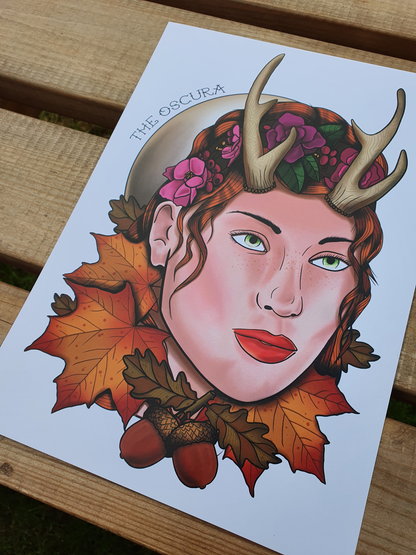 Autumn Leaves A4 Print